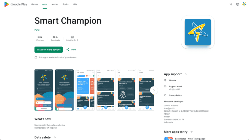 Smartchampion Application
