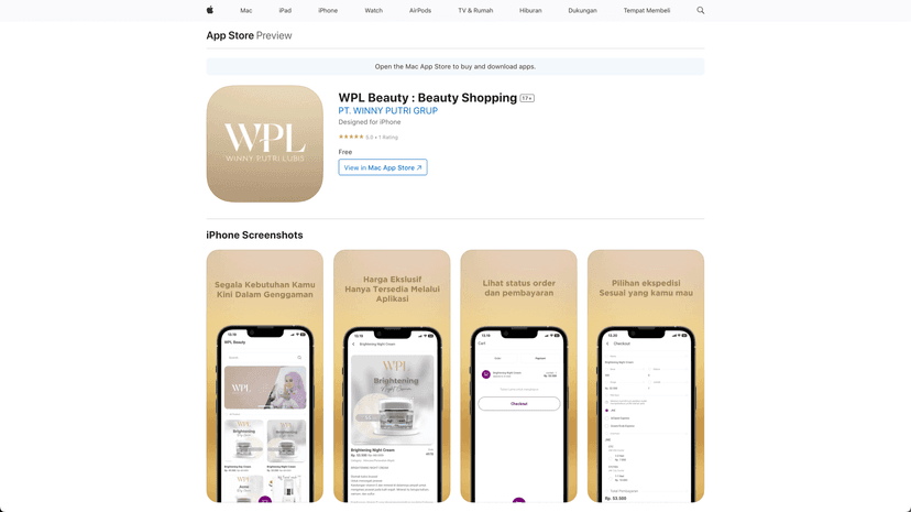 WPL by Winny Putri Lubis (@wplbeauty) Application