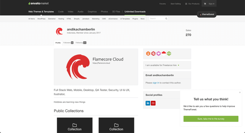 Author Envato Market